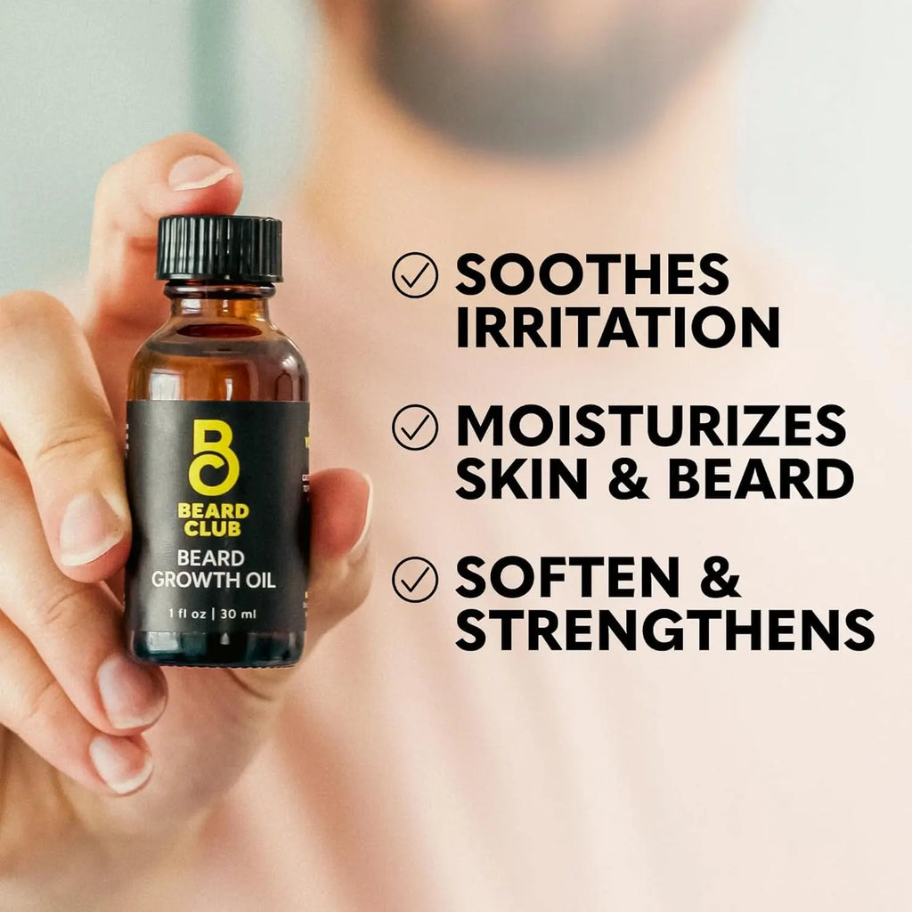 Derma Roller & Beard Growth Oil -Kit - WOLF.BEARD Derma roller for beard growth