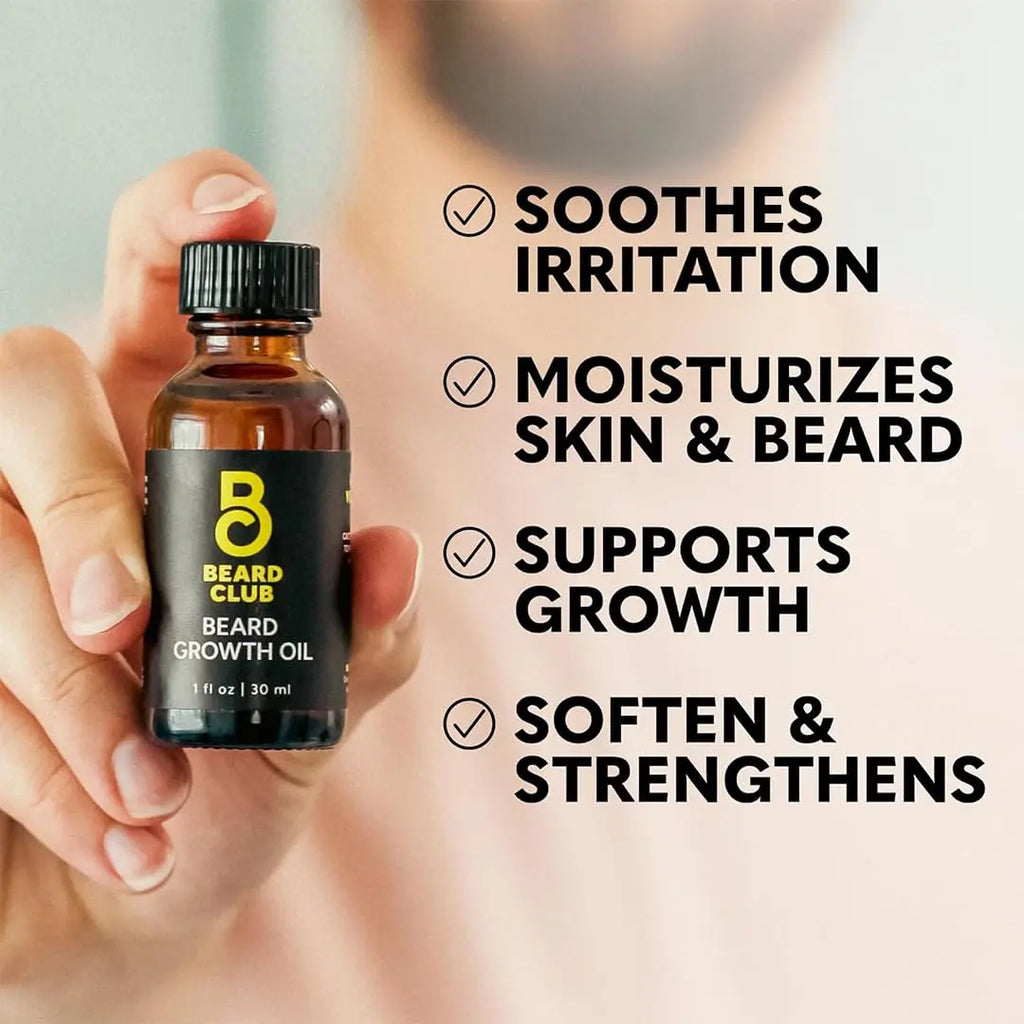 Beard Growth Kit By Beard Club WOLF.BEARD Beard Growth Kits