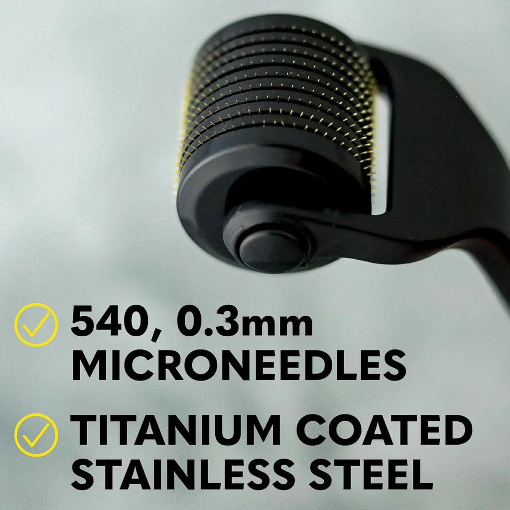 Derma Roller Replacement Head - 0.3Mm Titanium Microneedles