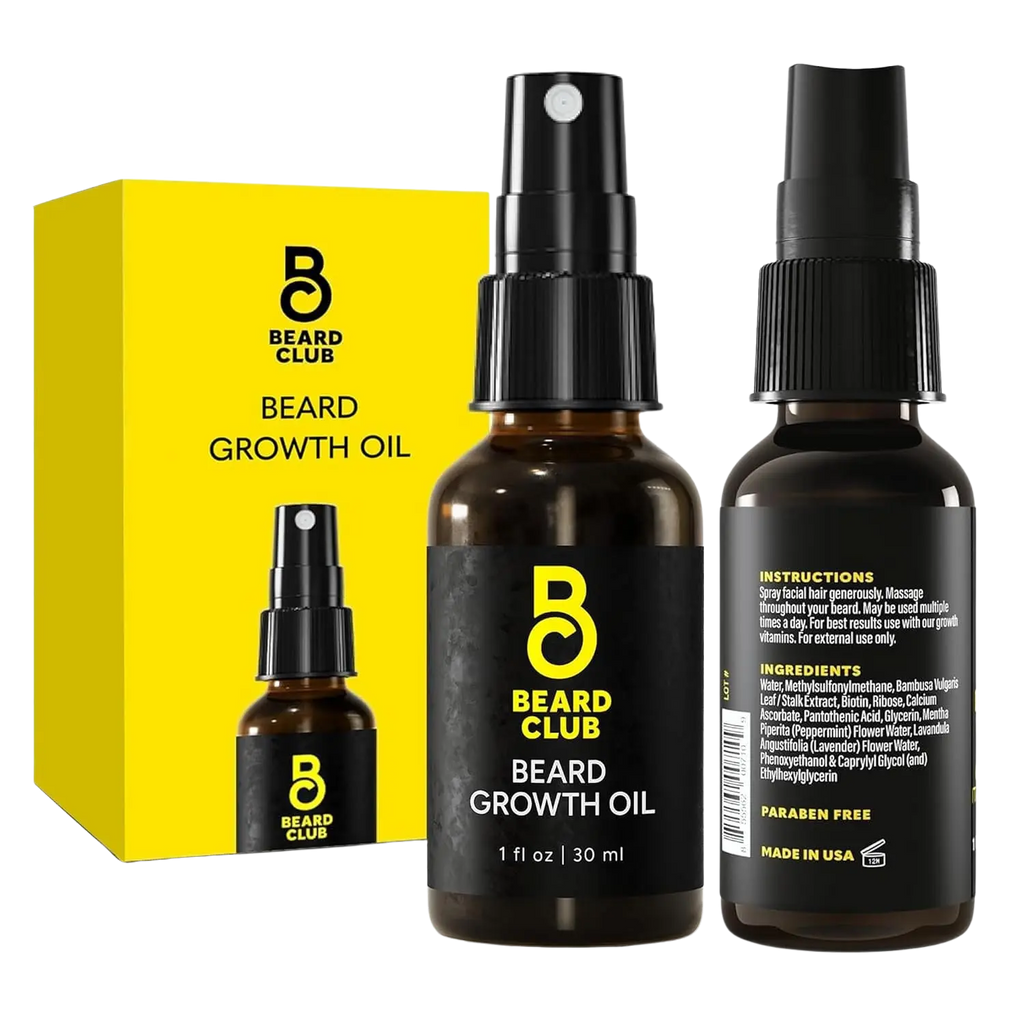 Biotin Beard Growth Oil Vitamin Spray By Beard Club WOLF.BEARD