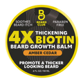 Biotin Beard Balm for Men - 4 Oz By Beard Club WOLF.BEARD