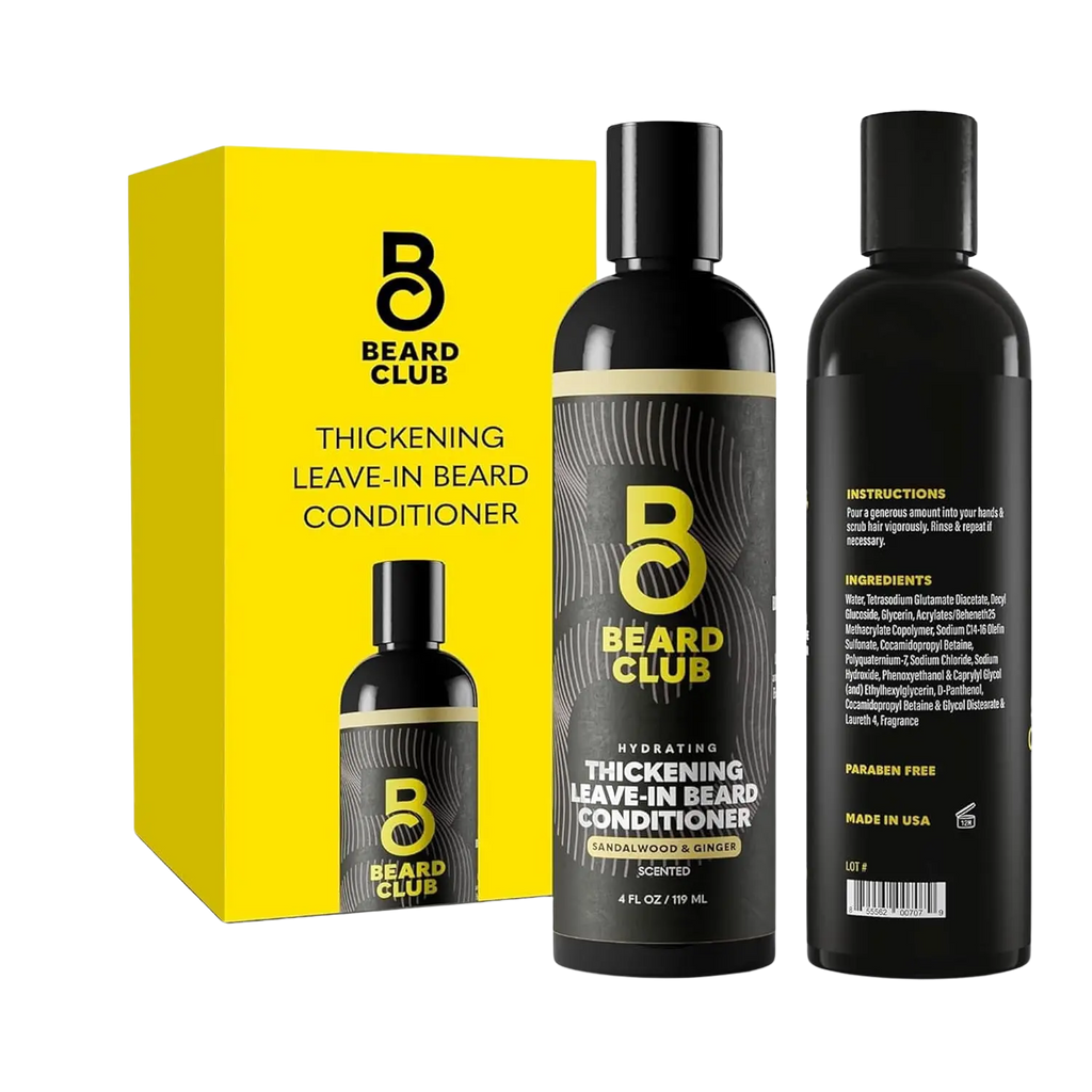 Thickening Leave-In Beard Conditioner for Men – 4Oz WOLF.BEARD